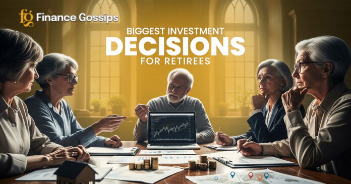 biggest investment decisions for retirees