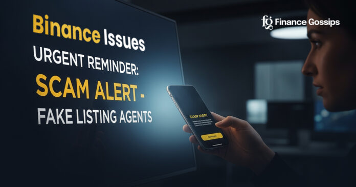 Binance scam alert